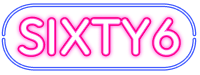 Neon stylized text