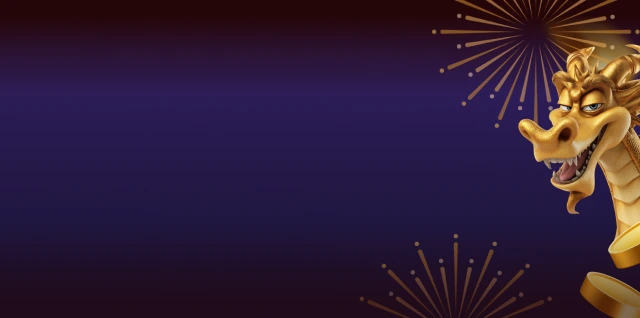 Golden dragon fireworks